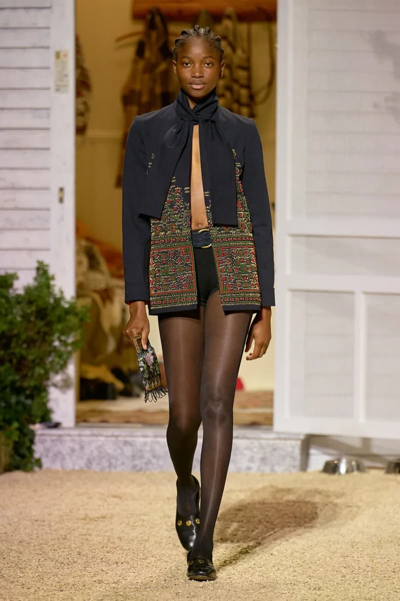 BODE fall winter men's paris fashion week emily bode runway