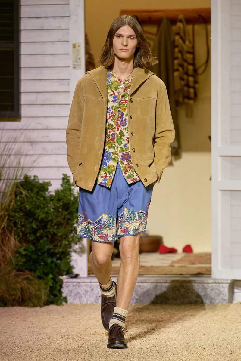 BODE fall winter men's paris fashion week emily bode runway