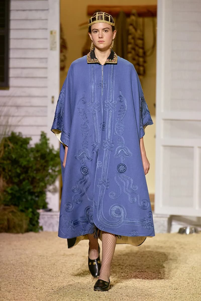 BODE fall winter men's paris fashion week emily bode runway