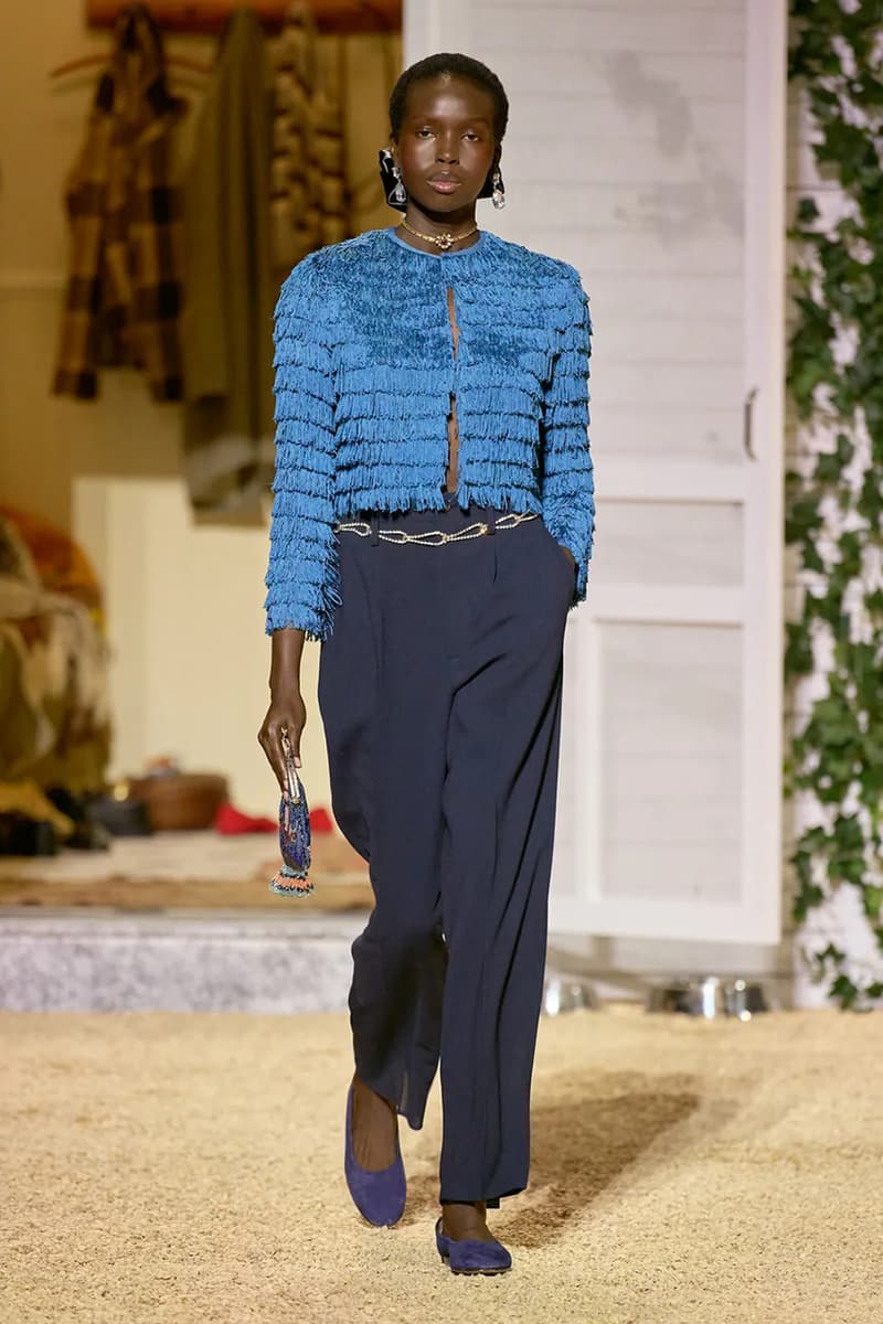 BODE fall winter men's paris fashion week emily bode runway