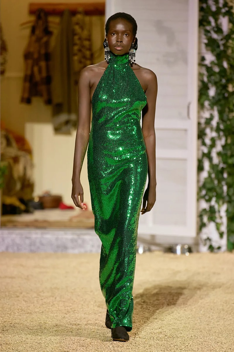 BODE fall winter men's paris fashion week emily bode runway