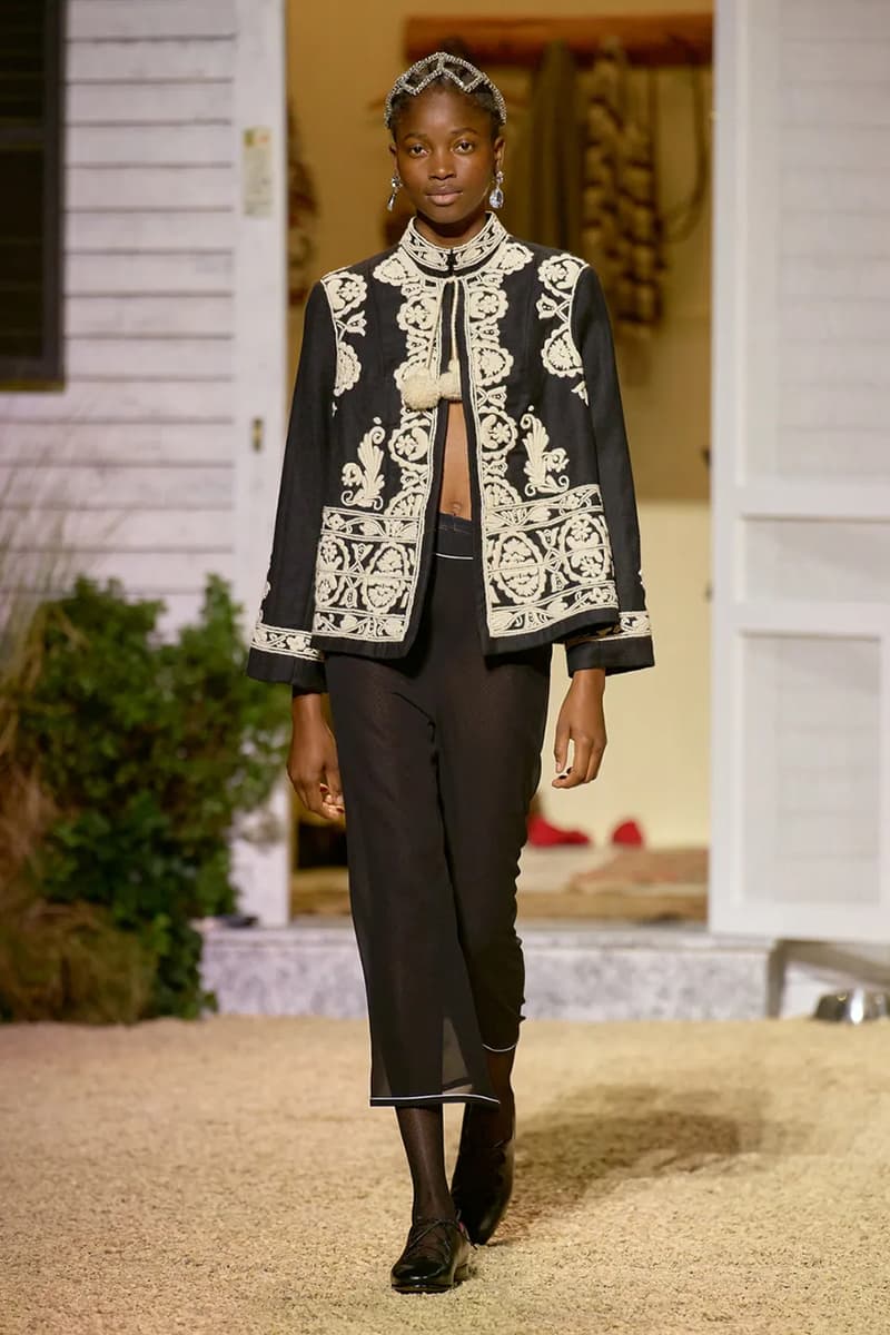 BODE fall winter men's paris fashion week emily bode runway