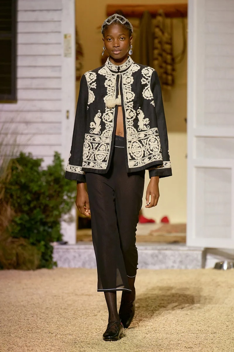 BODE fall winter men's paris fashion week emily bode runway