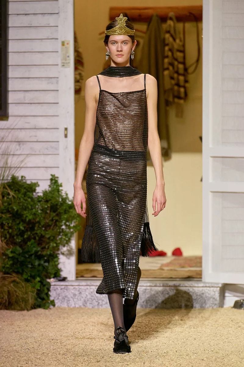 BODE fall winter men's paris fashion week emily bode runway