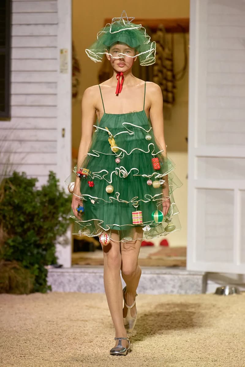 BODE fall winter men's paris fashion week emily bode runway