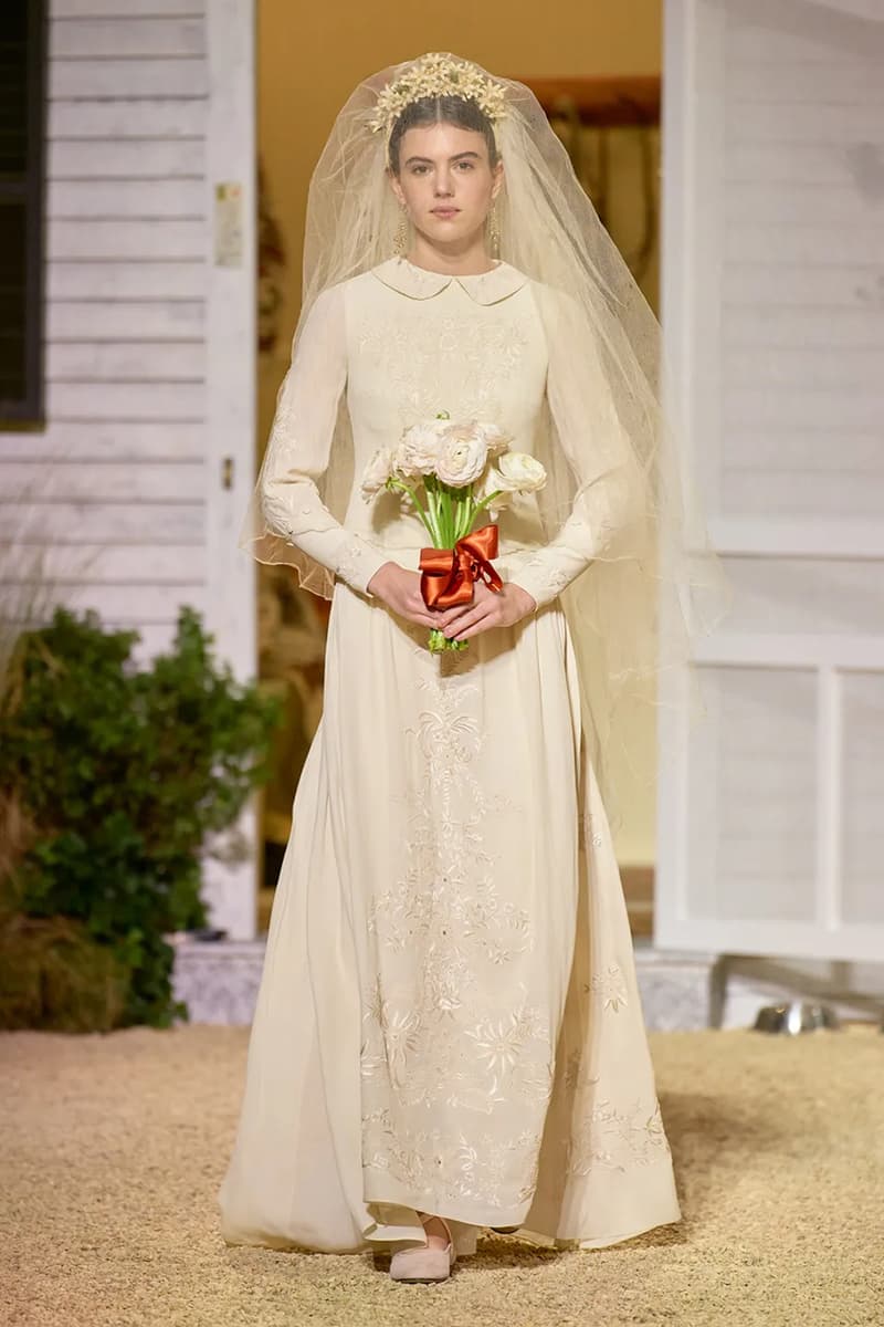 BODE fall winter men's paris fashion week emily bode runway