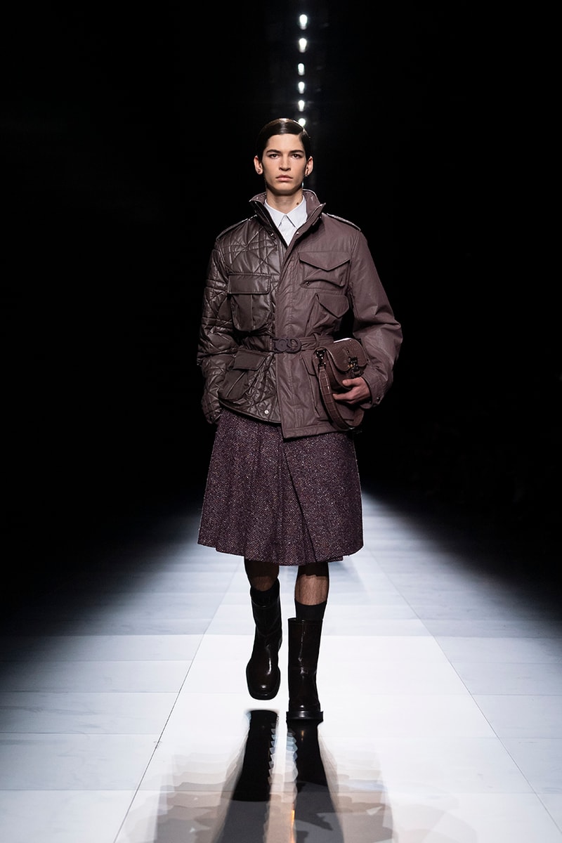 kim jones dior fall winter paris fashion week menswear runway collection 
