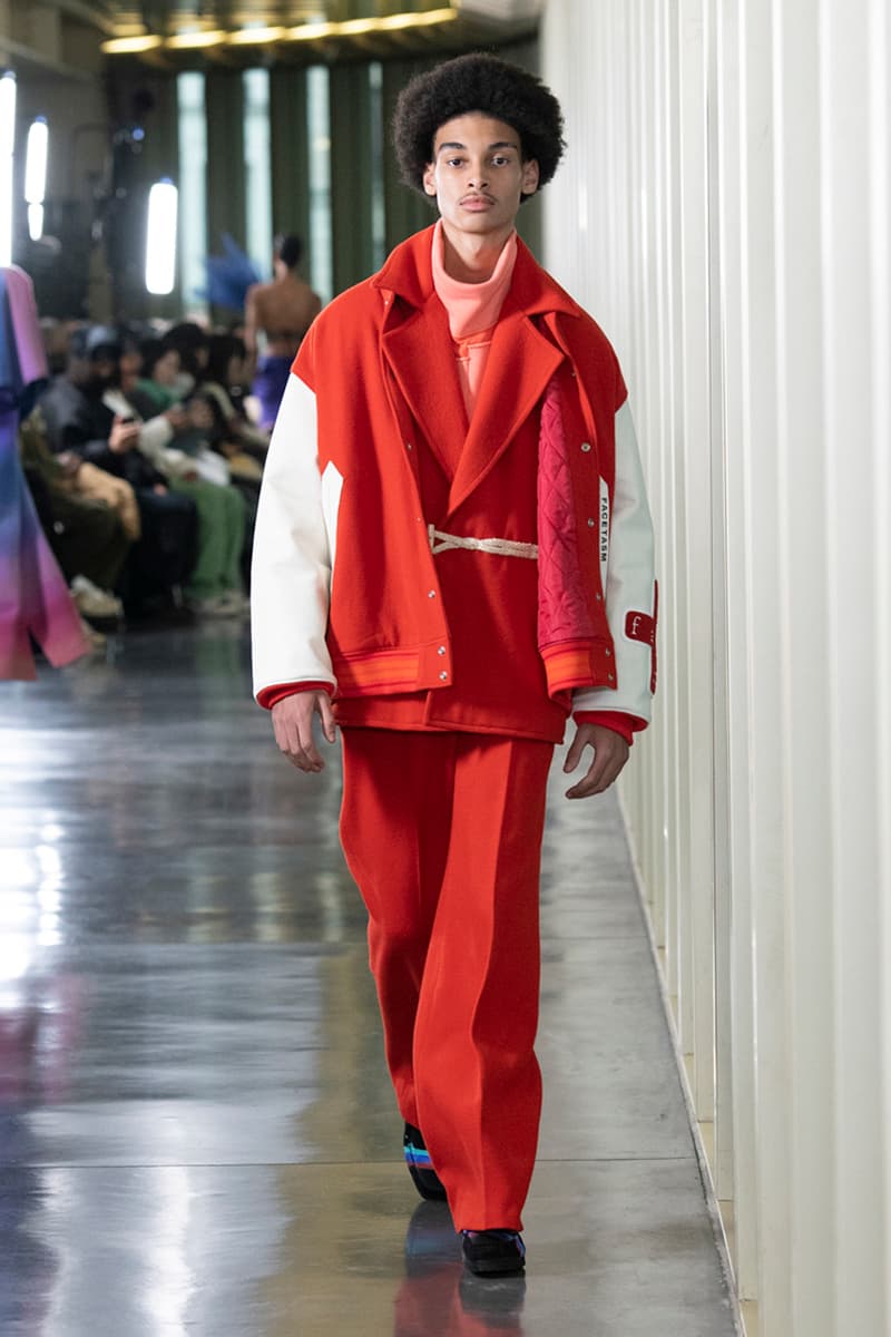 facetasm fall winter 2023 paris fashion week runway 