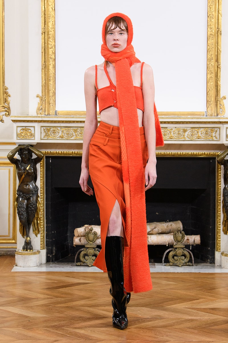 feng chen wang fall winter 2023 collection release information knots denim outerwear 