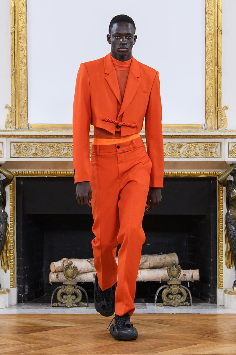 feng chen wang fall winter 2023 collection release information knots denim outerwear 
