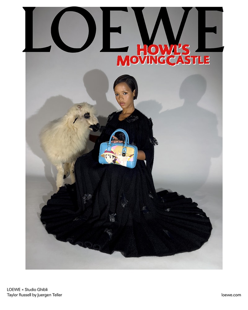 Loewe Howl's Moving Castle Studio Ghibli Collaboration Calcifer Puzzle Flamenco Bag Release Info