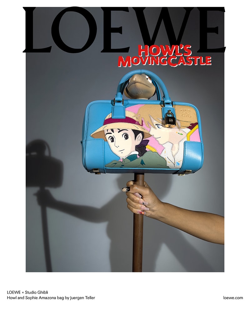 Loewe Howl's Moving Castle Studio Ghibli Collaboration Calcifer Puzzle Flamenco Bag Release Info