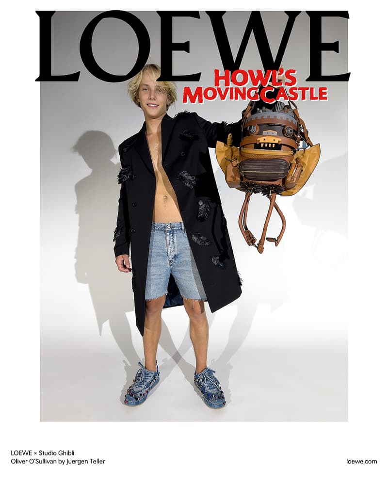 Loewe Howl's Moving Castle Studio Ghibli Collaboration Calcifer Puzzle Flamenco Bag Release Info