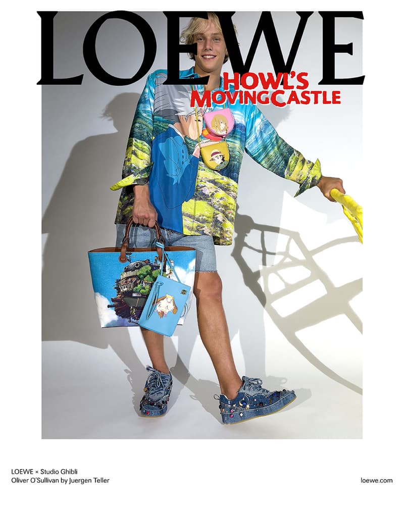 Loewe Howl's Moving Castle Studio Ghibli Collaboration Calcifer Puzzle Flamenco Bag Release Info
