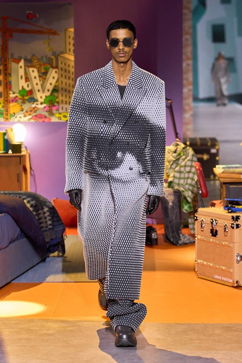louis vuitton colm dillane fall winter menswear paris fashion week 