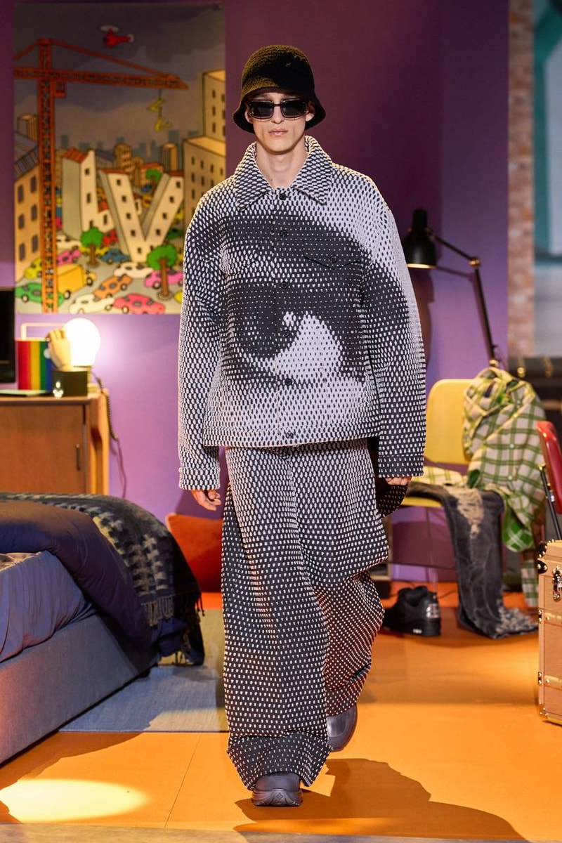louis vuitton colm dillane fall winter menswear paris fashion week 