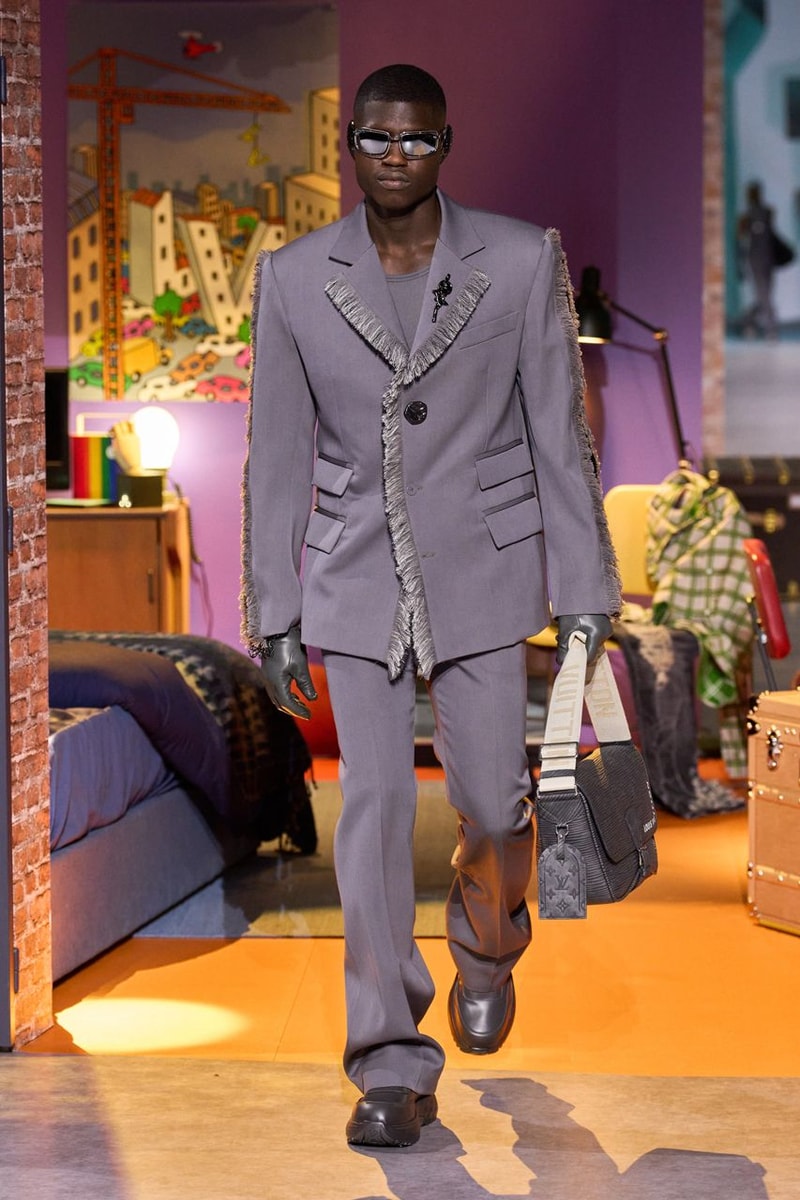 louis vuitton colm dillane fall winter menswear paris fashion week 