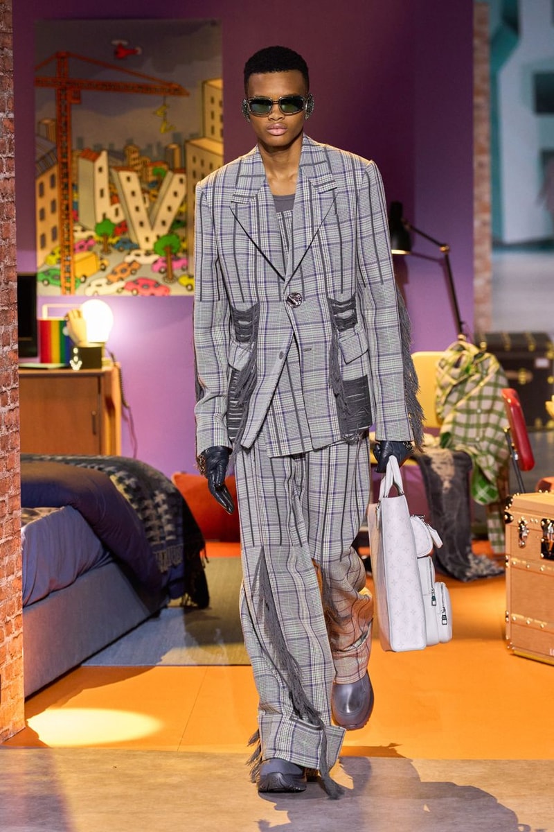 louis vuitton colm dillane fall winter menswear paris fashion week 