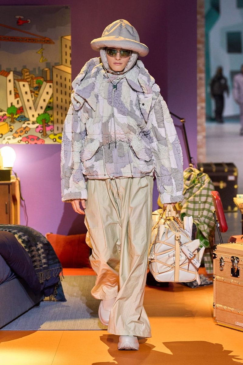 louis vuitton colm dillane fall winter menswear paris fashion week 