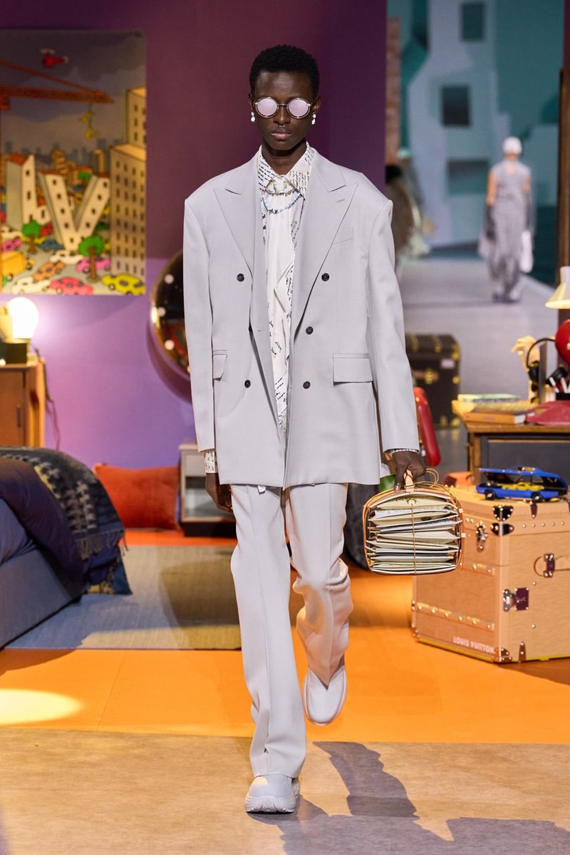louis vuitton colm dillane fall winter menswear paris fashion week 