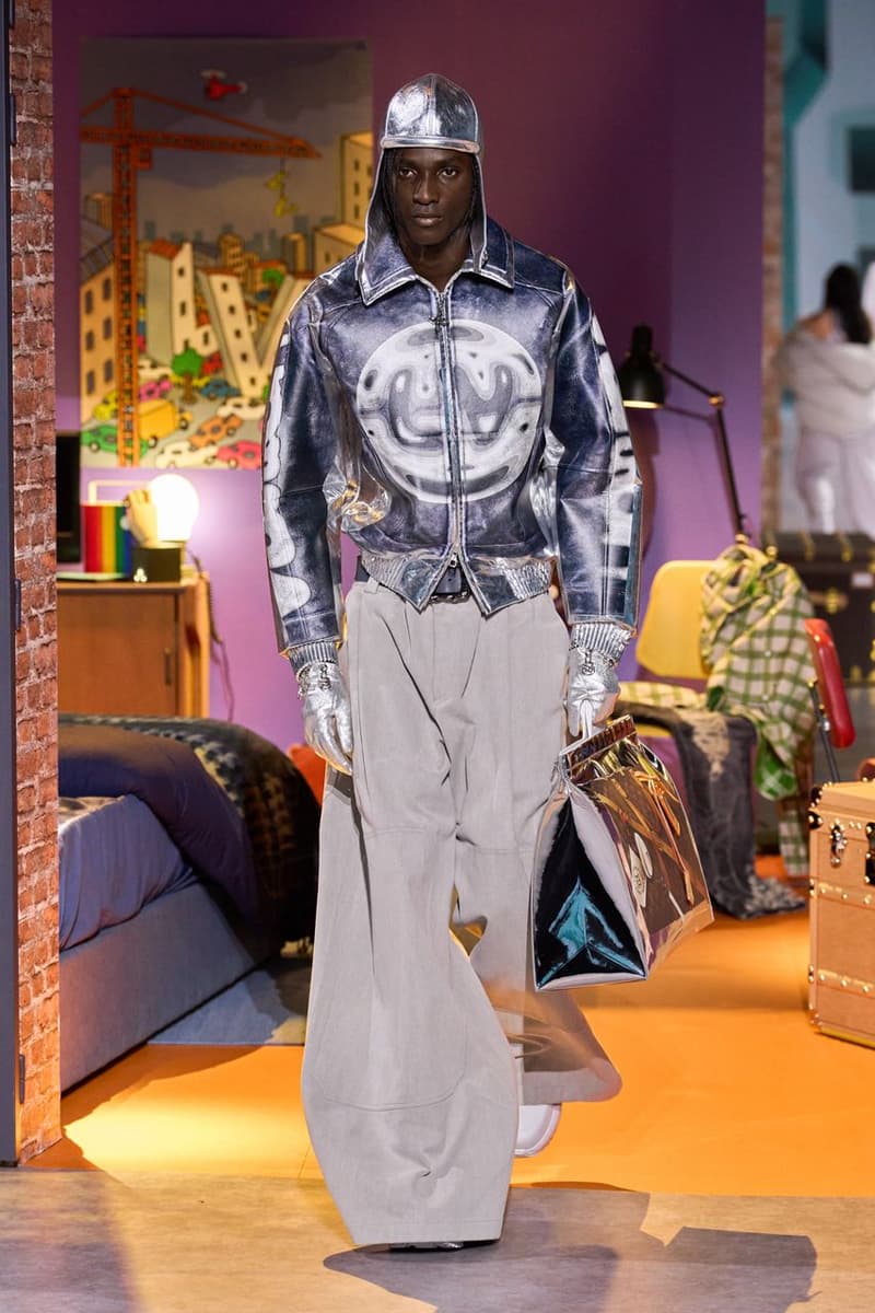 louis vuitton colm dillane fall winter menswear paris fashion week 