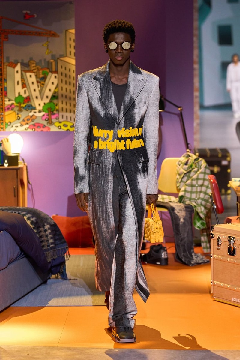 louis vuitton colm dillane fall winter menswear paris fashion week 