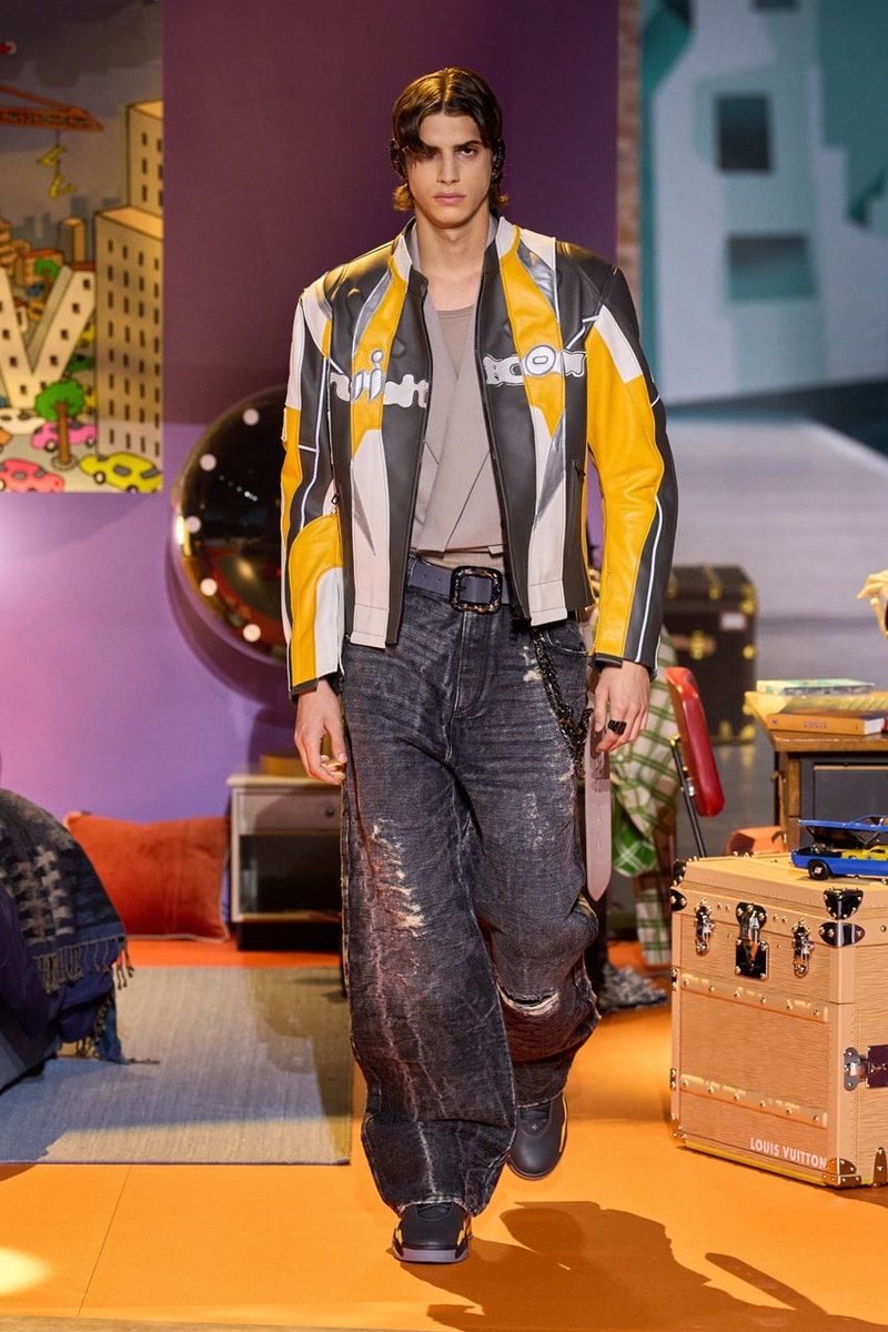 louis vuitton colm dillane fall winter menswear paris fashion week 