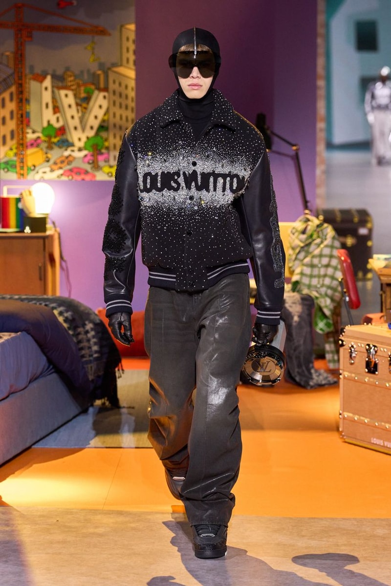 louis vuitton colm dillane fall winter menswear paris fashion week 