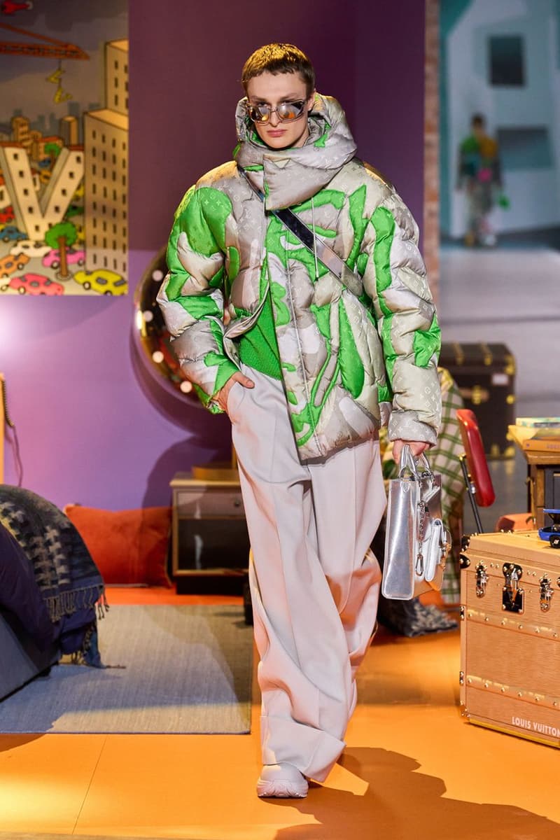 louis vuitton colm dillane fall winter menswear paris fashion week 