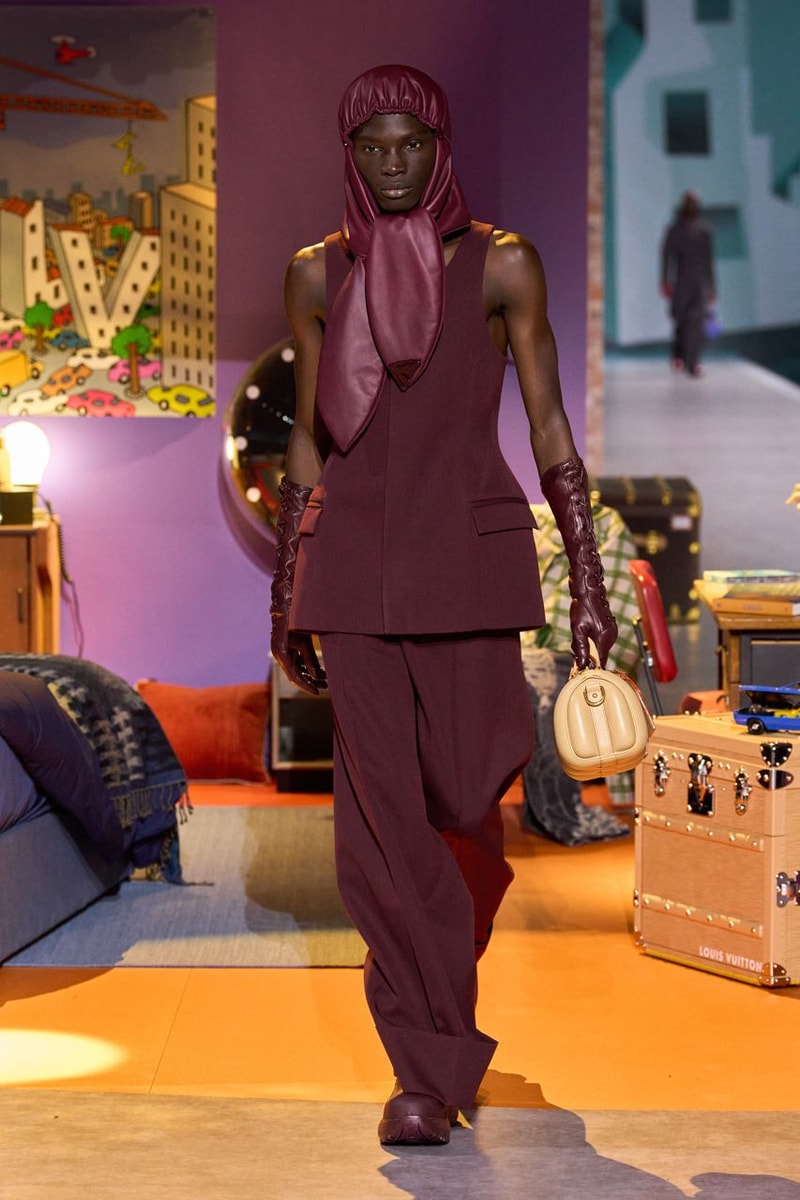 louis vuitton colm dillane fall winter menswear paris fashion week 