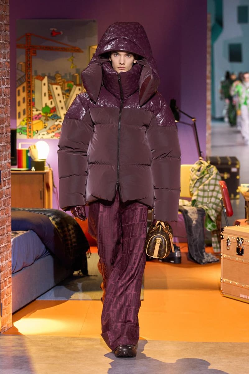 louis vuitton colm dillane fall winter menswear paris fashion week 