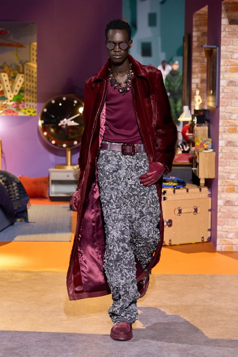 louis vuitton colm dillane fall winter menswear paris fashion week 