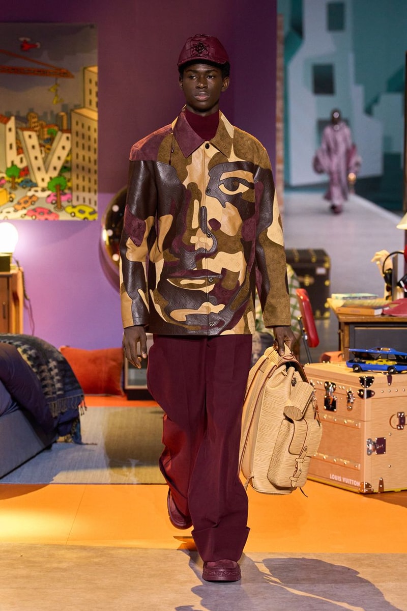 louis vuitton colm dillane fall winter menswear paris fashion week 