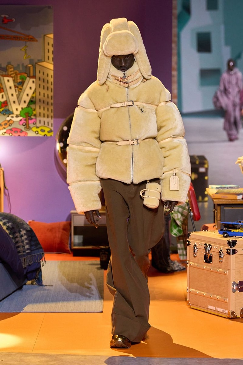 louis vuitton colm dillane fall winter menswear paris fashion week 