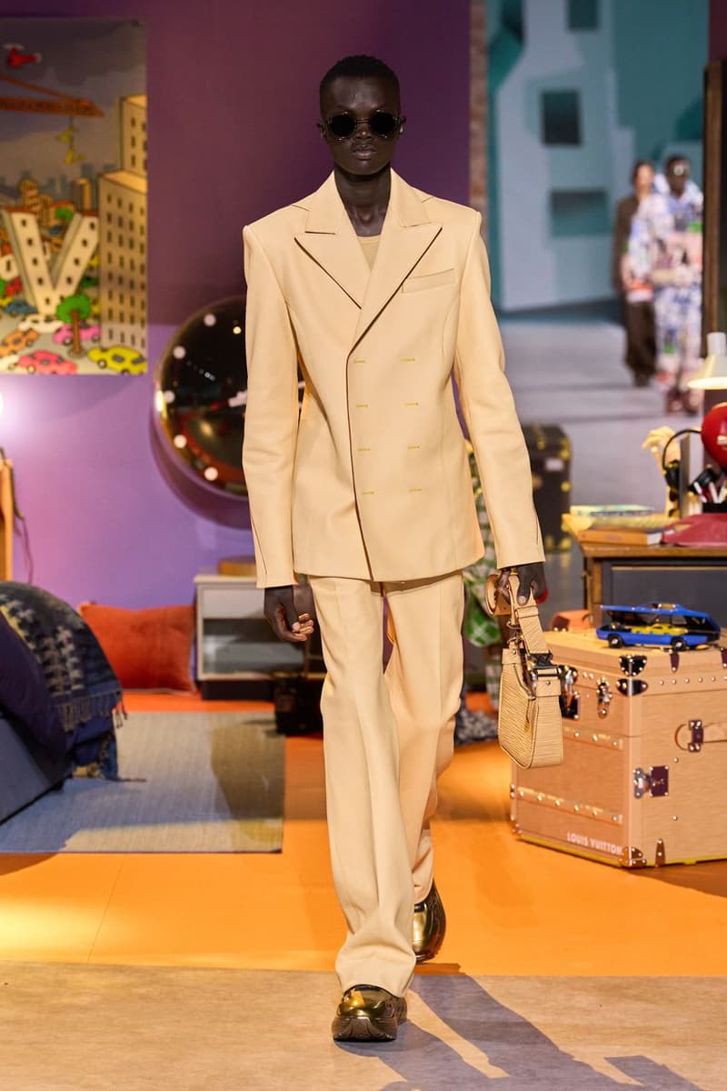 louis vuitton colm dillane fall winter menswear paris fashion week 