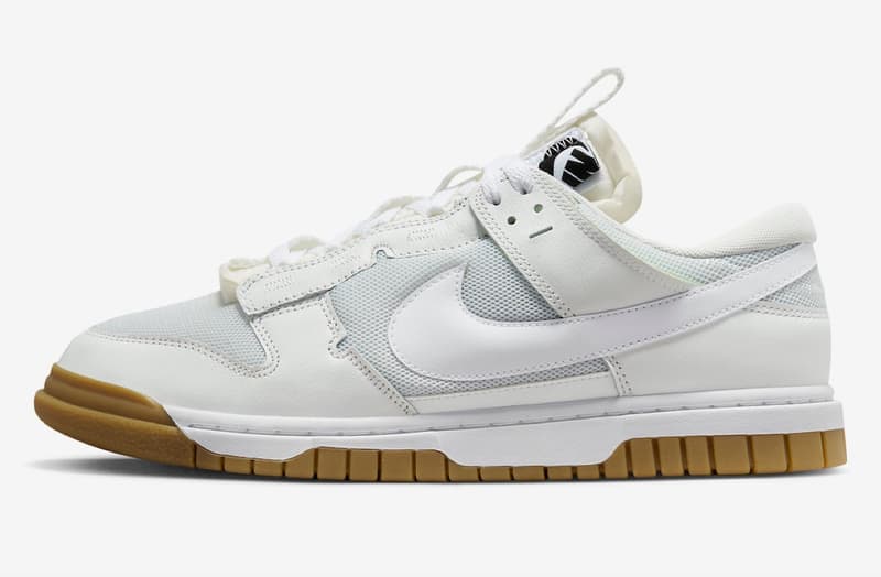 nike dunk low remastered blue white gum sneaker trainer