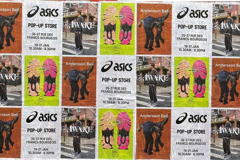 ASICS Taps Awake NY, Andersson Bell and Brain Dead for Its Paris Pop-up