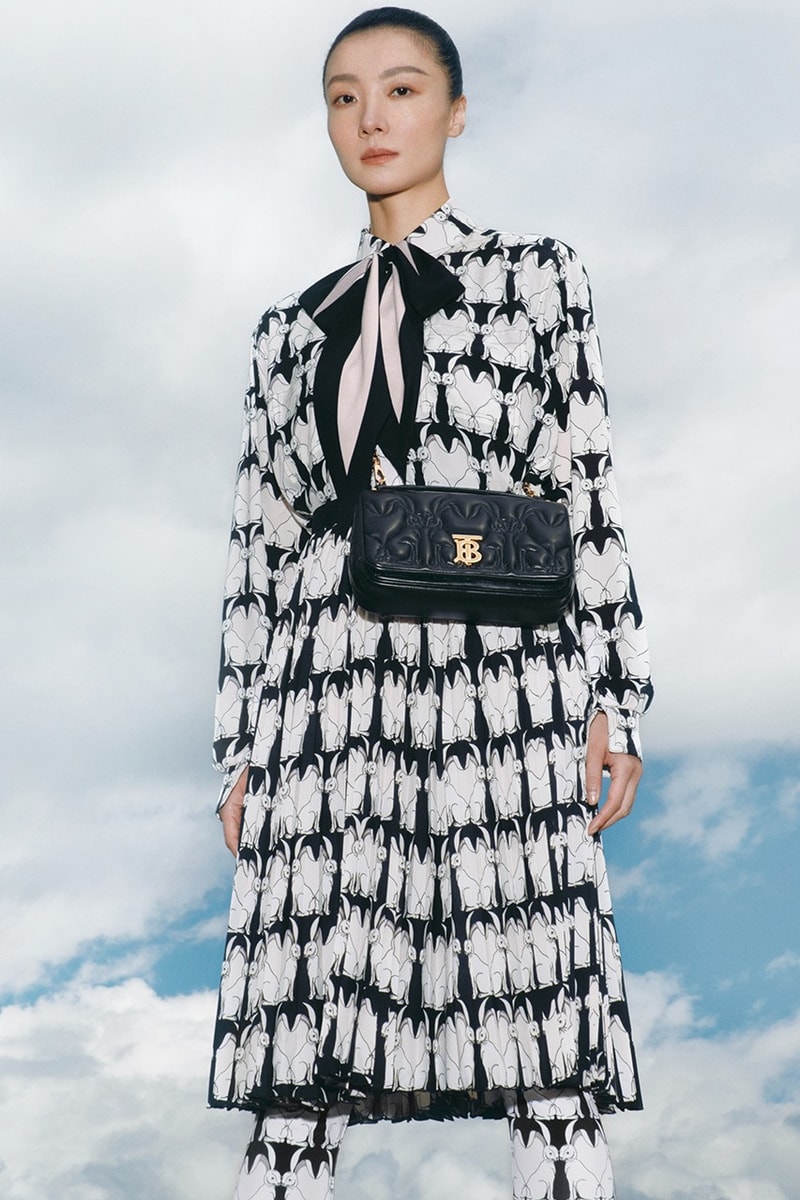 burberry year of the rabbit campaign video collection outerwear accessories handbags