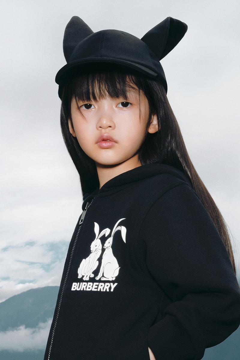 burberry year of the rabbit campaign video collection outerwear accessories handbags