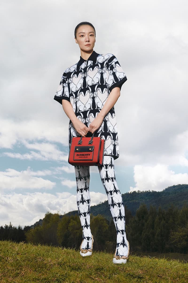burberry year of the rabbit campaign video collection outerwear accessories handbags