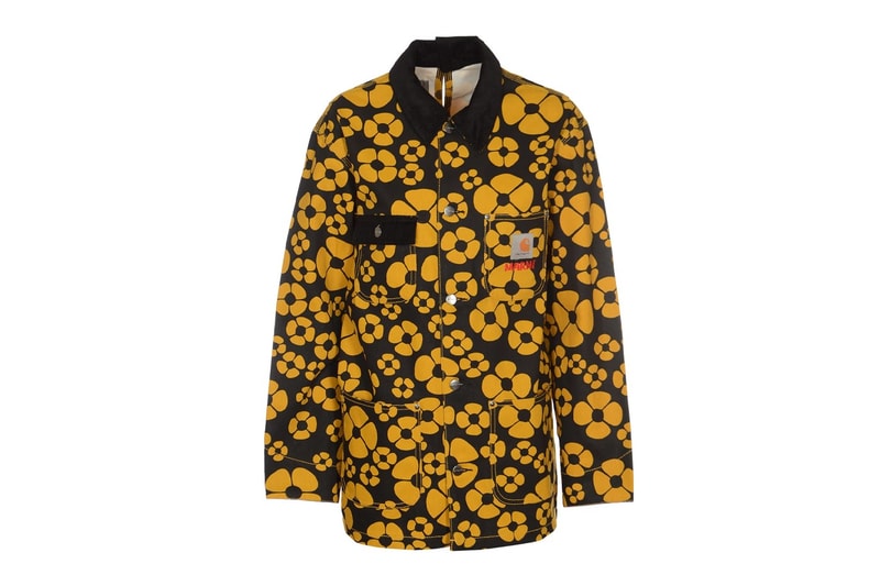 carhartt wip marni collaboration work shits skirts bucket hats tote bags platform slip-ons