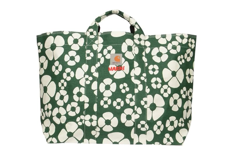 carhartt wip marni collaboration work shits skirts bucket hats tote bags platform slip-ons