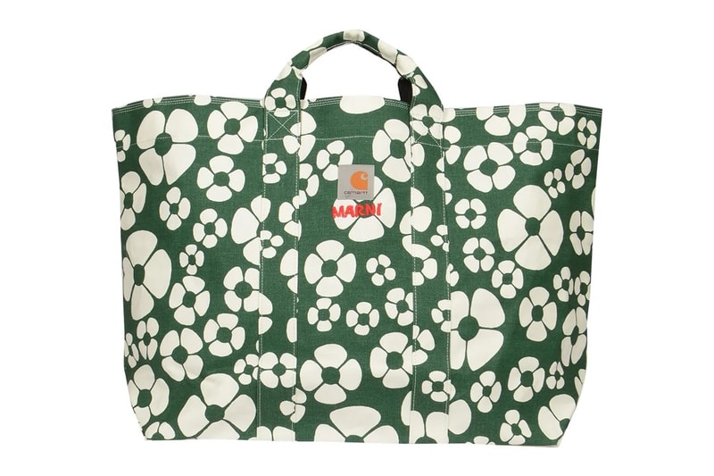 carhartt wip marni collaboration work shits skirts bucket hats tote bags platform slip-ons