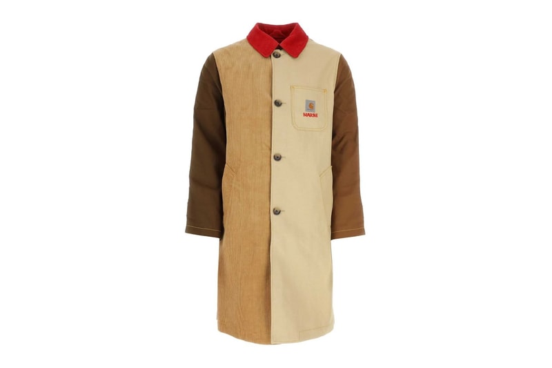 carhartt wip marni collaboration work shits skirts bucket hats tote bags platform slip-ons