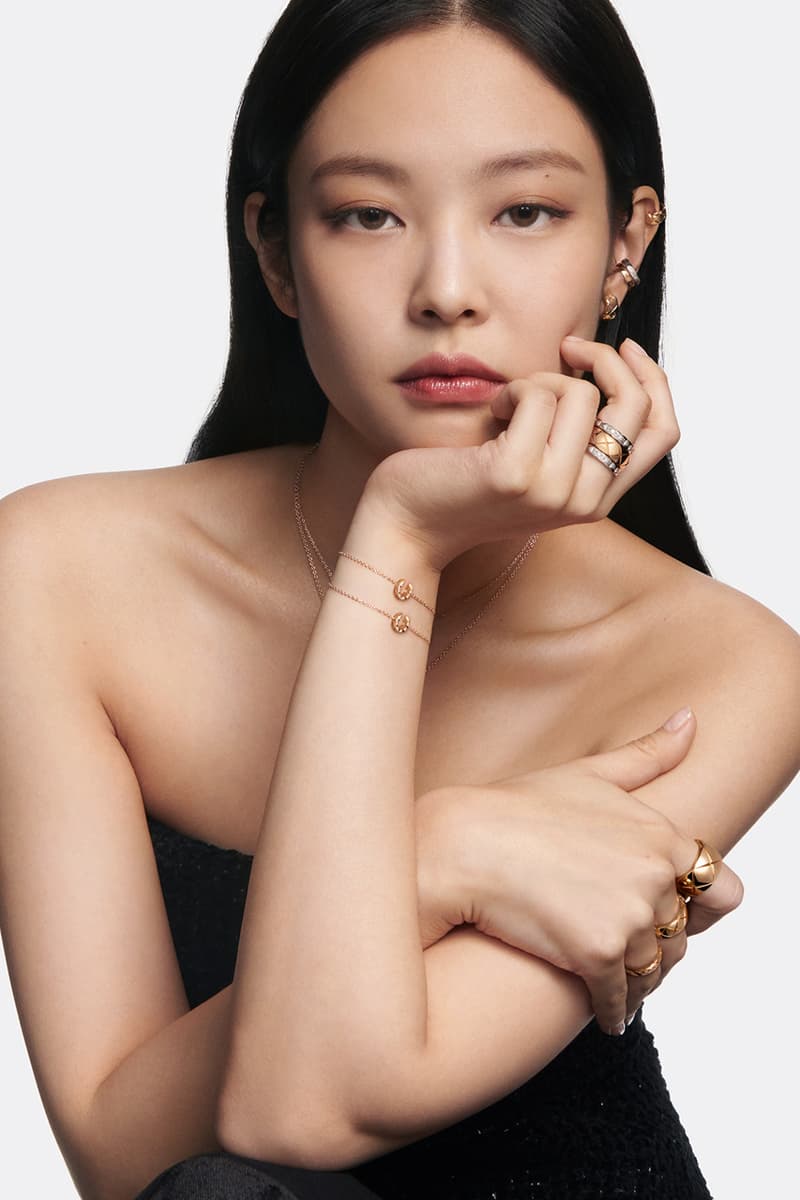 blackpink jennie chanel fine jewelry campaign 