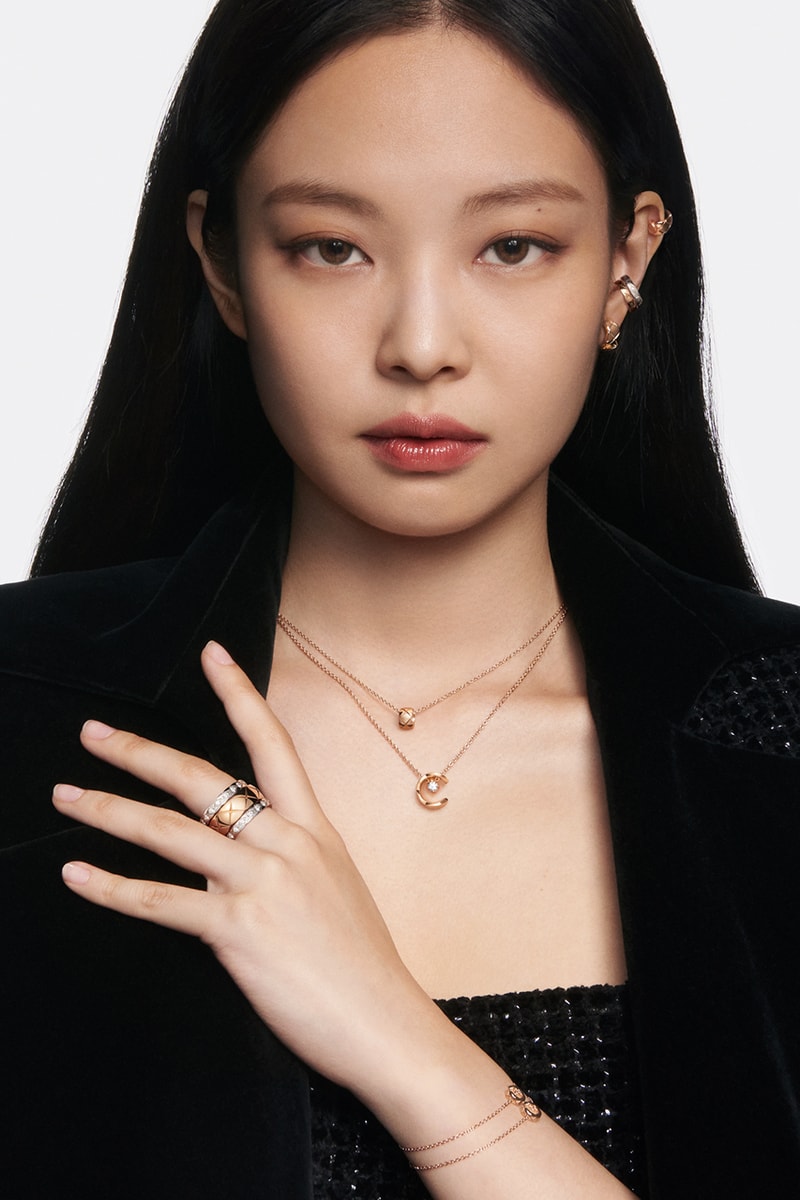 blackpink jennie chanel fine jewelry campaign 