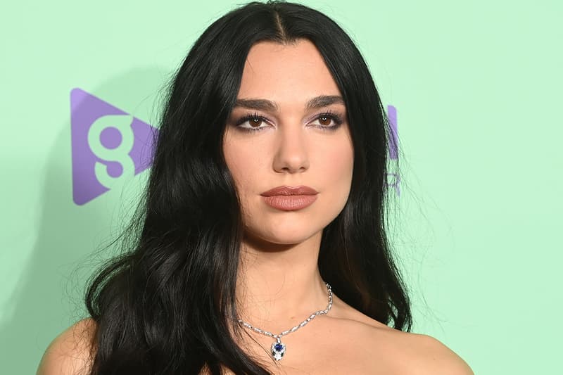 Dua Lipa braided ponytail photos instagram