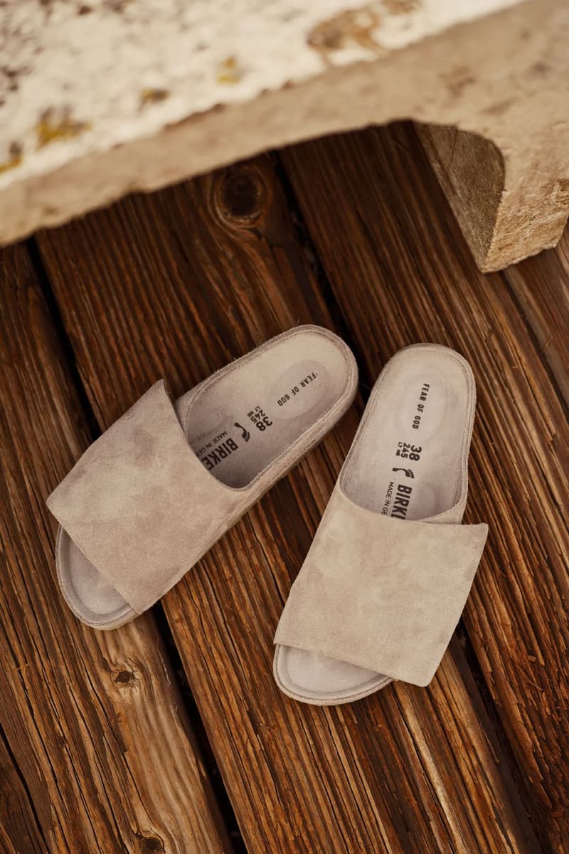 Fear of God Birkenstock Los Feliz Slides Collaboration Jerry Lorenzo Release Info