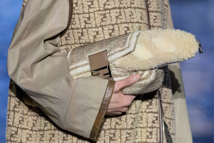 Fendi Debuts Bags Literally Shaped Like Baguettes on FW23 Menswear Runway
