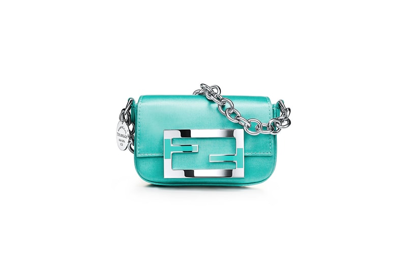 Fendi Tiffany Co Blue Baguette Handbags Hand in Hand Makers Collaboration Release Price Where to buy